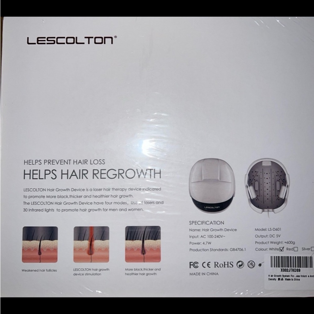 Infrared Hair Growth Device - Picture 2 of 4